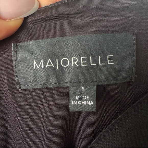 Revolve Majorelle Fleur Long Sleeve Mini Dress in Black - Size S - Picture 10 of 14